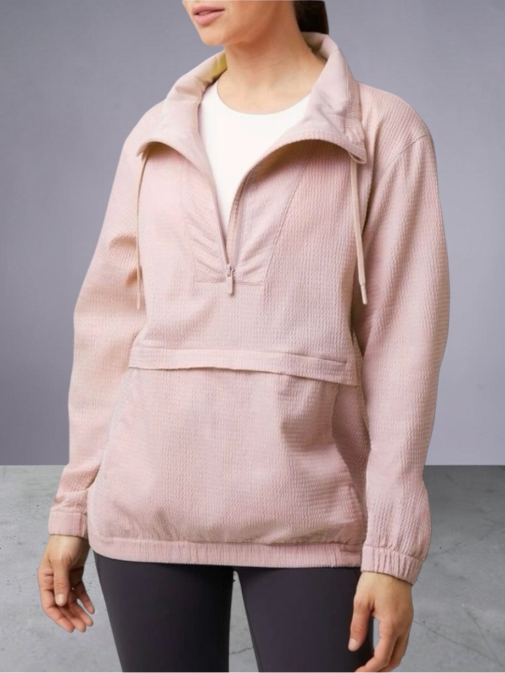 NWOT Lululemon
Pack Light Pullover
Packable Jacket Size 6
Porcelain Pink